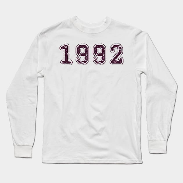 1992 Long Sleeve T-Shirt by Myartstor 